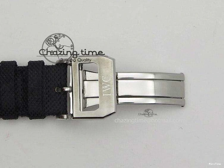 MIROTIME 0820 Durable Big Pilot 5019 Ceramic Case Black Dial Green Markers Asian 23J 7396